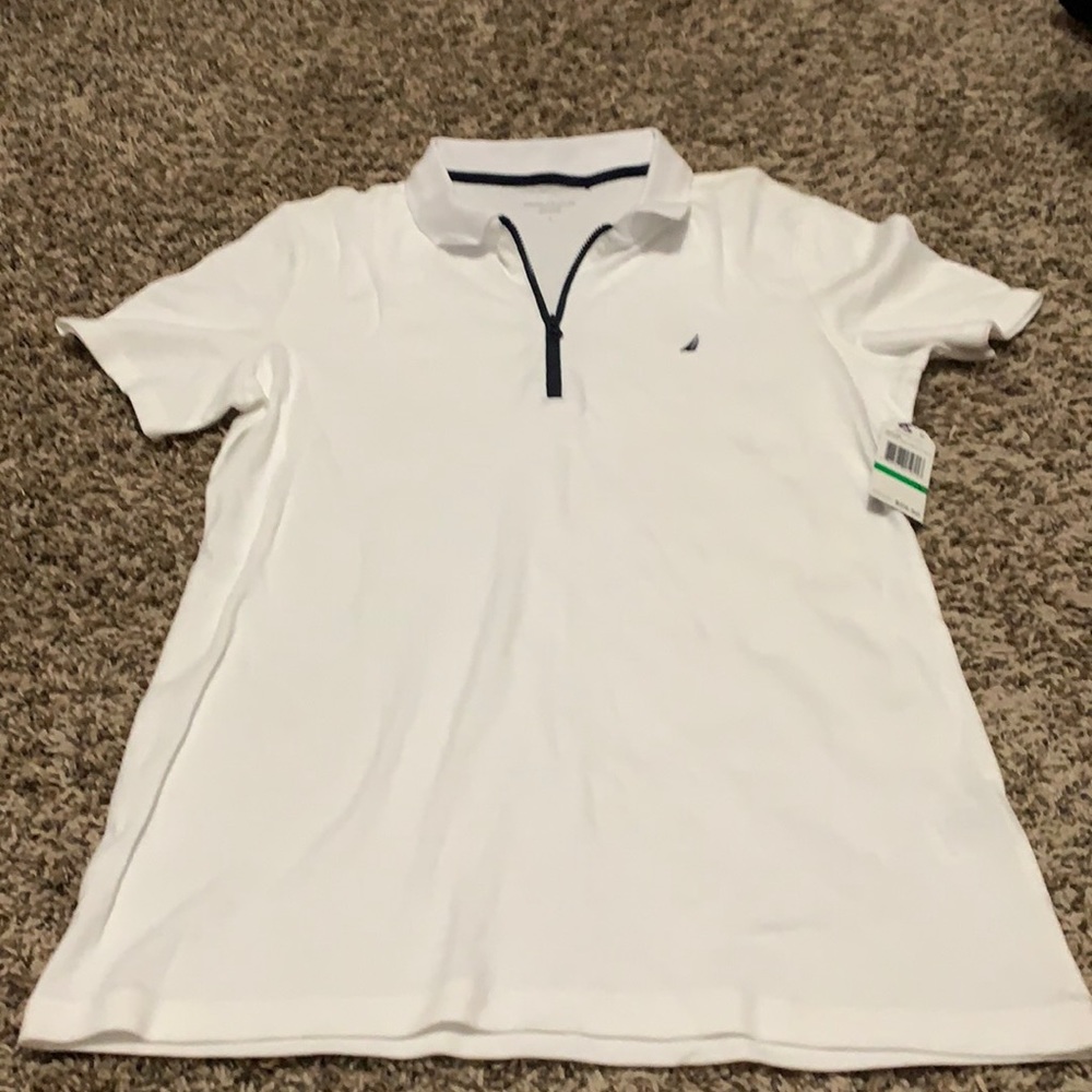 Brand new Nautica collared shirt size Large